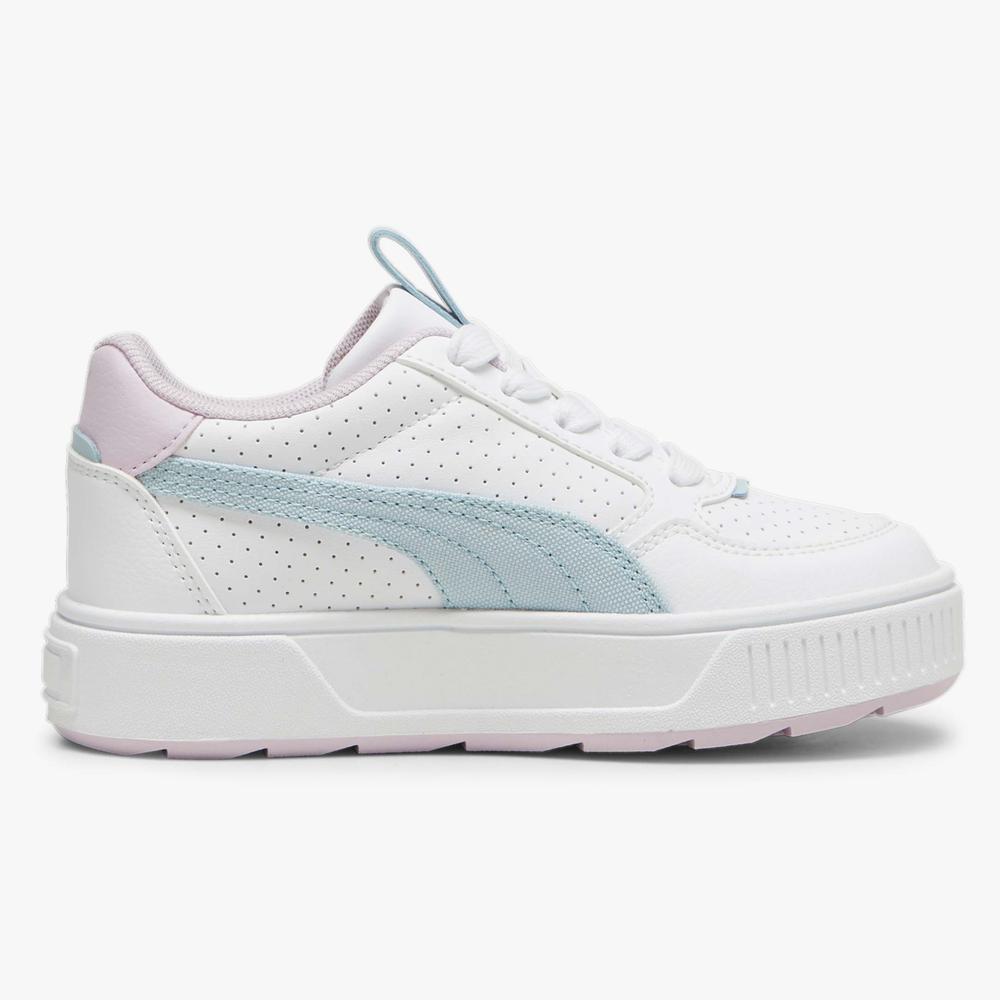 Foto 2 | Tenis Puma Karmen Rebelle Tropical Blancos para Niñas