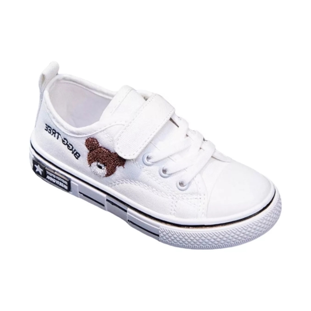 Tenis Infantil Denali Niña Niño Blanco Variedad De Colores