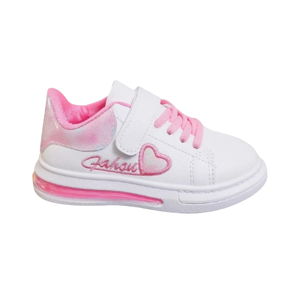 Foto 1 | Tenis Denali Heart Rosas para Niña