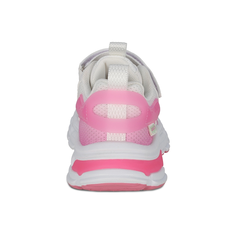 Foto 5 pulgar | Tenis Deportivos Color Rosa Para Niña Coqueta 203400-i Con Agujeta Elastica Y Velcro