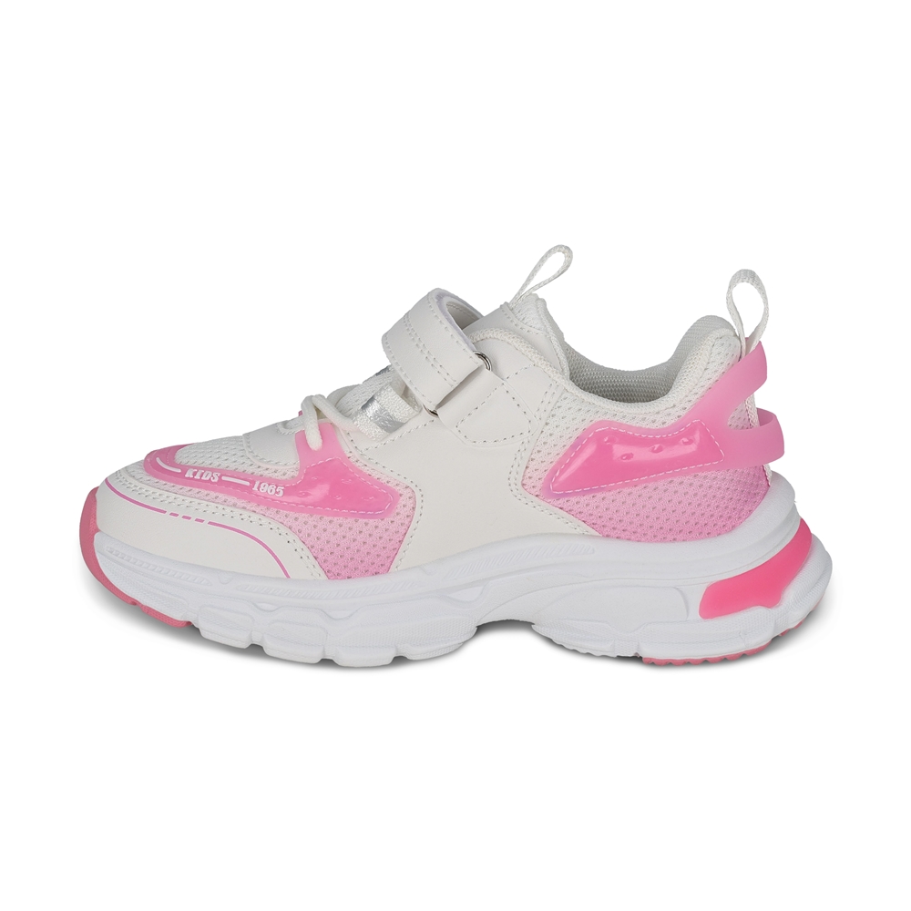 Foto 6 pulgar | Tenis Deportivos Color Rosa Para Niña Coqueta 203400-i Con Agujeta Elastica Y Velcro