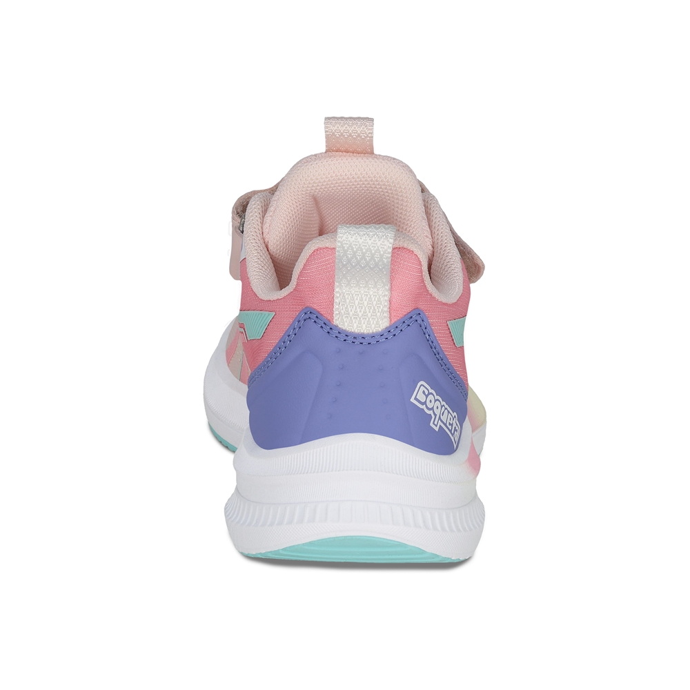 Foto 5 pulgar | Tenis Deportivos Para Niña Coqueta 203300-i Color Rosa Con Ajuste Velcro Y Agujeta Elastica