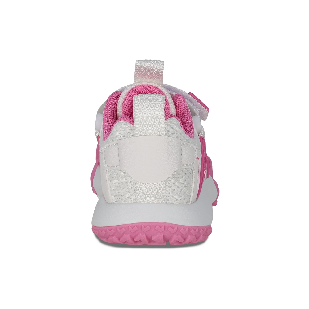 Foto 5 pulgar | Tenis Deportivos Coqueta Rosas con Detalles y Ajuste de Velcro para Niña