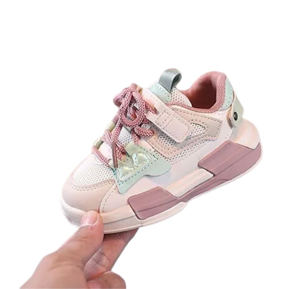 Foto 4 pulgar | Tenis Denali para Niña Fresh Rosa Casual