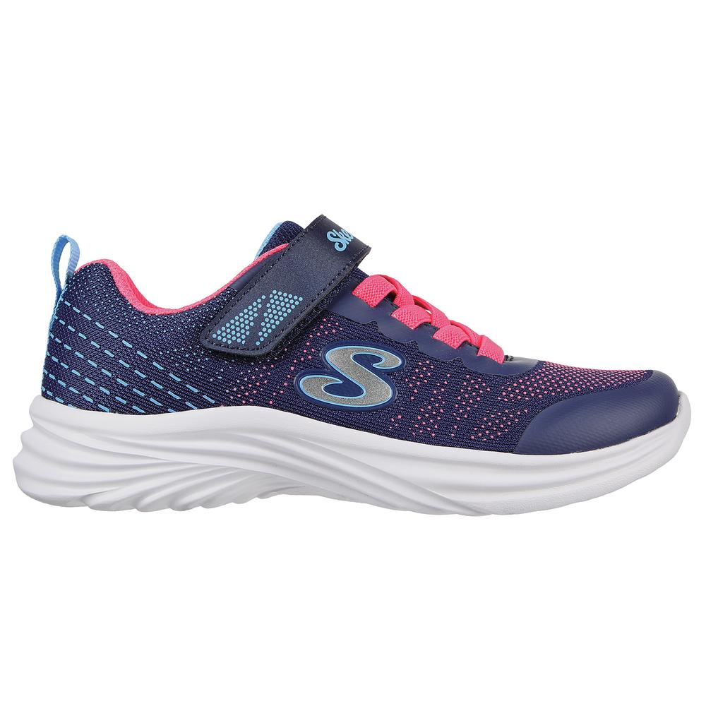 Foto 2 pulgar | Tenis Skechers Memory Foam Azul para Niña