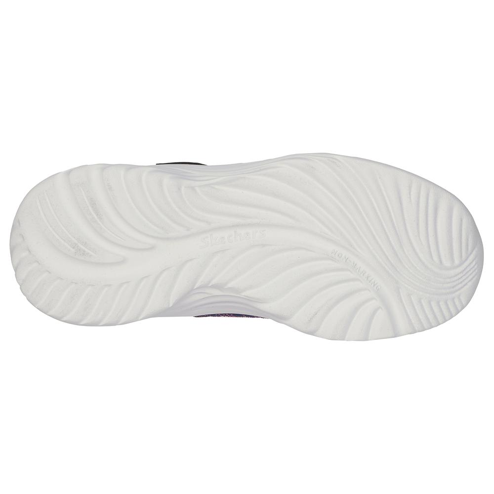 Foto 4 pulgar | Tenis Skechers Memory Foam Azul para Niña