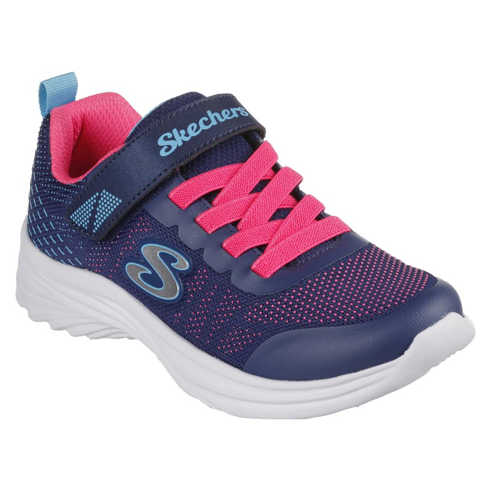 Foto 6 pulgar | Tenis Skechers Memory Foam Azul para Niña