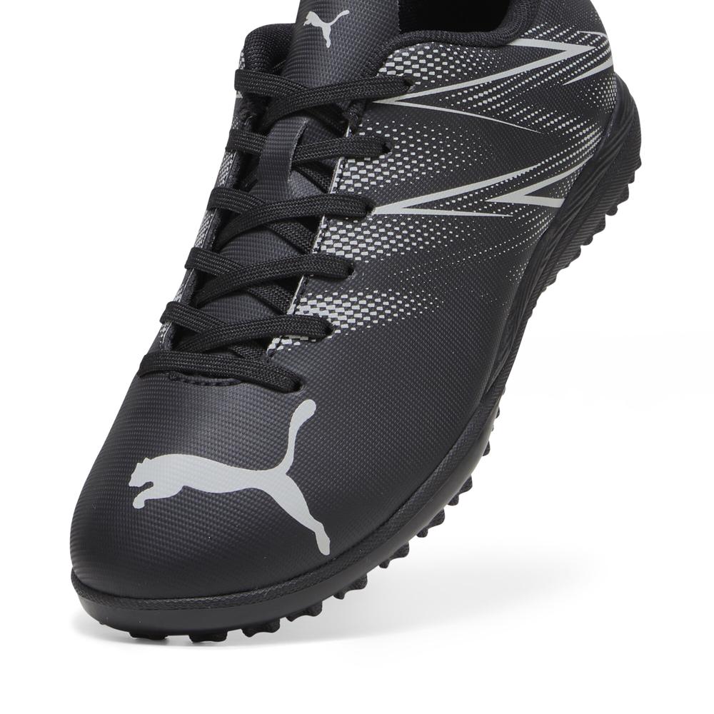 Foto 4 | Tenis para Fútbol Rápido Puma Attacanto Jr Negro para Niños