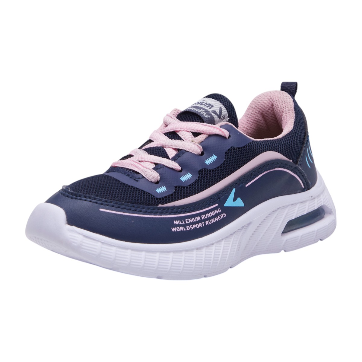Tenis Calzado Watanabe Color Azul Niñas Deportivos