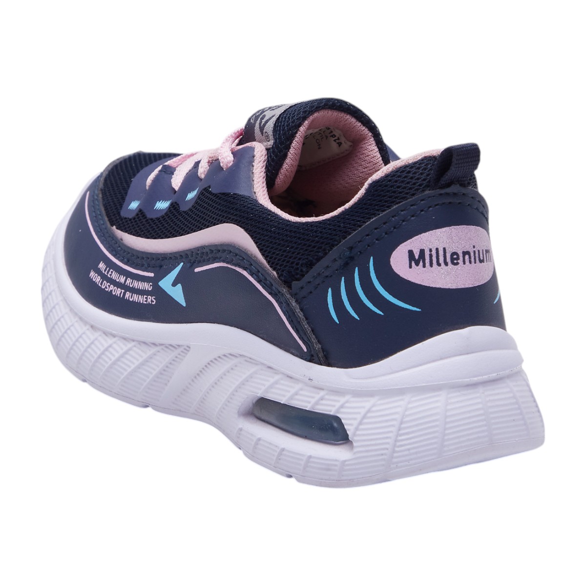 Foto 4 pulgar | Tenis Calzado Watanabe Color Azul Niñas Deportivos
