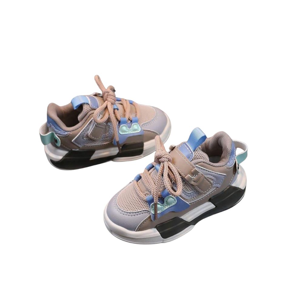 Foto 7 pulgar | Tenis Infantil Denali Para Niña Y Niño Fresh Gris Casual De Calidad Suela Suave