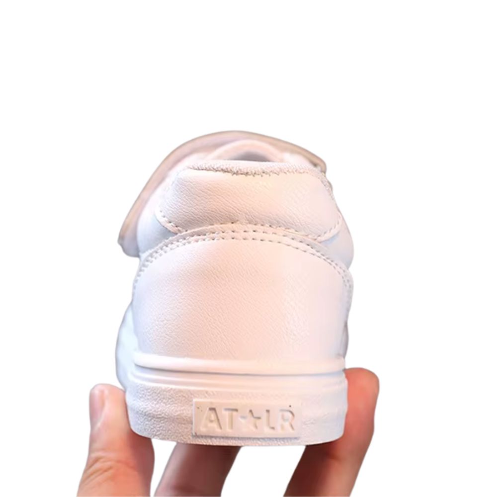 Foto 7 pulgar | Tenis Infantil Denali Classic Blanco Para Niño Y Niña Ajustable Casual De Suela Suave Antiderrapante