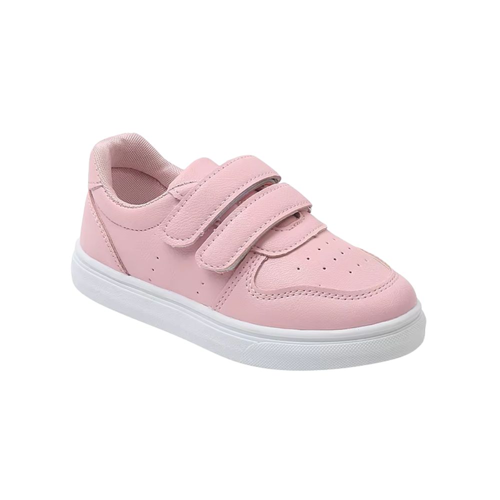 Foto 2 pulgar | Tenis Infantil Denali Classic Rosa Para Niño Y Niña Ajustable Casual De Suela Suave Antiderrapante