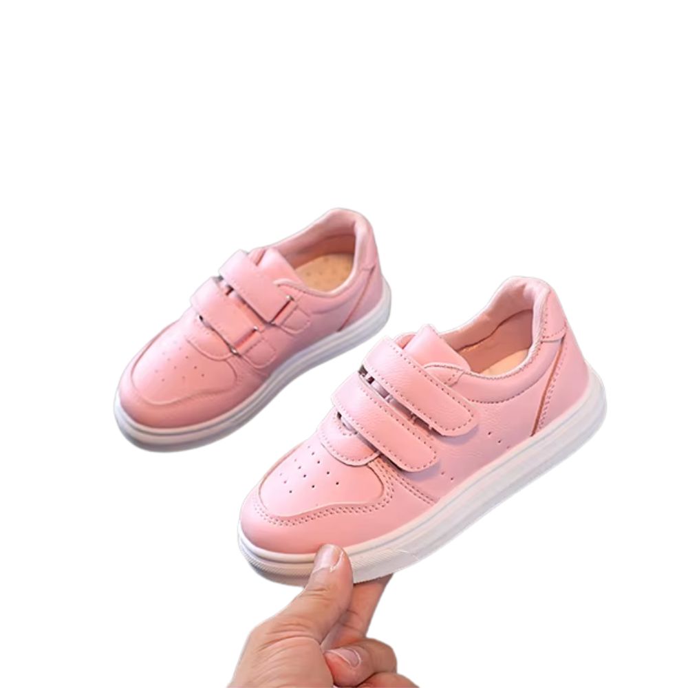 Foto 5 pulgar | Tenis Infantil Denali Classic Rosa Para Niño Y Niña Ajustable Casual De Suela Suave Antiderrapante