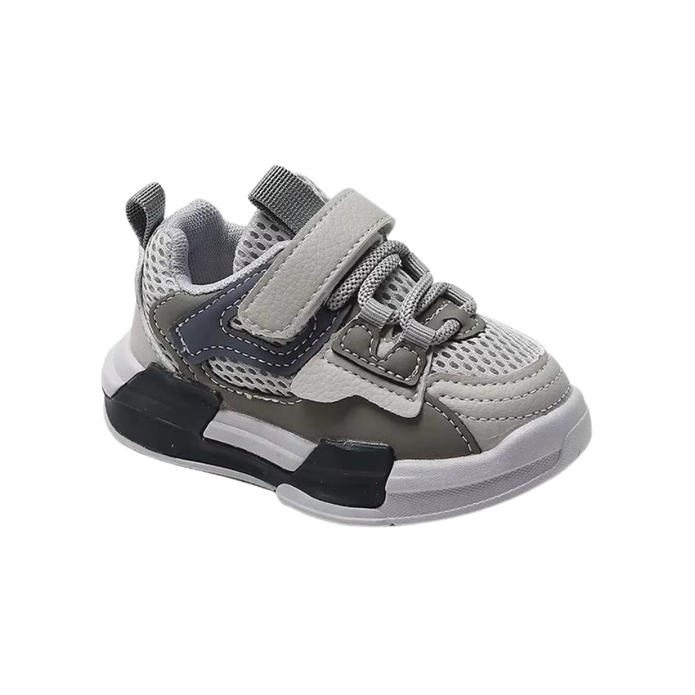 Foto 2 pulgar | Tenis Infantil Denali Para Niña Y Niño Fresh Negro Casual De Calidad Suela Suave