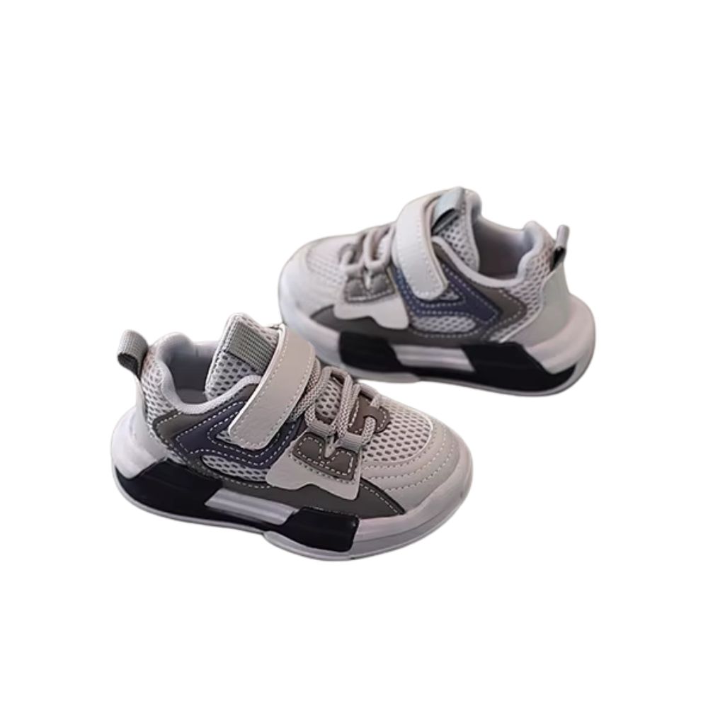 Foto 5 pulgar | Tenis Infantil Denali Para Niña Y Niño Fresh Negro Casual De Calidad Suela Suave