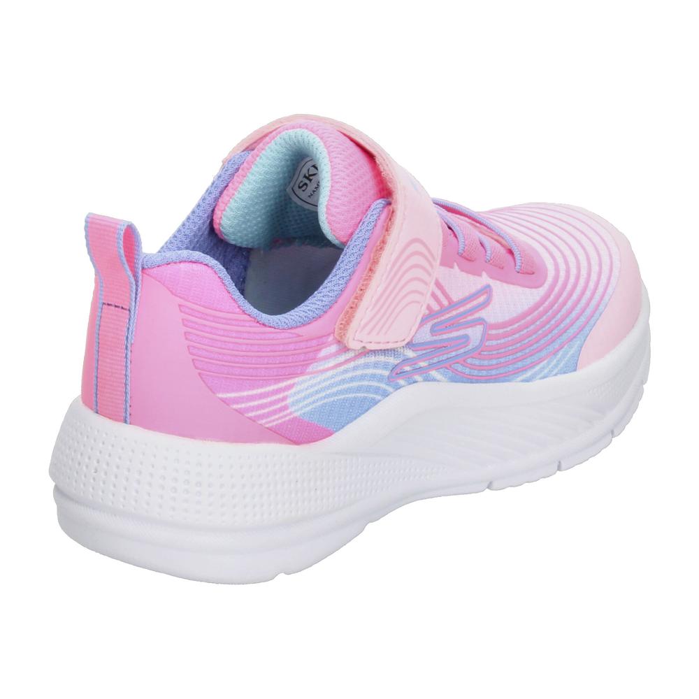 Foto 4 pulgar | Tenis Skechers Rosa Para Niña T17-22 [ske1046] Rosa
