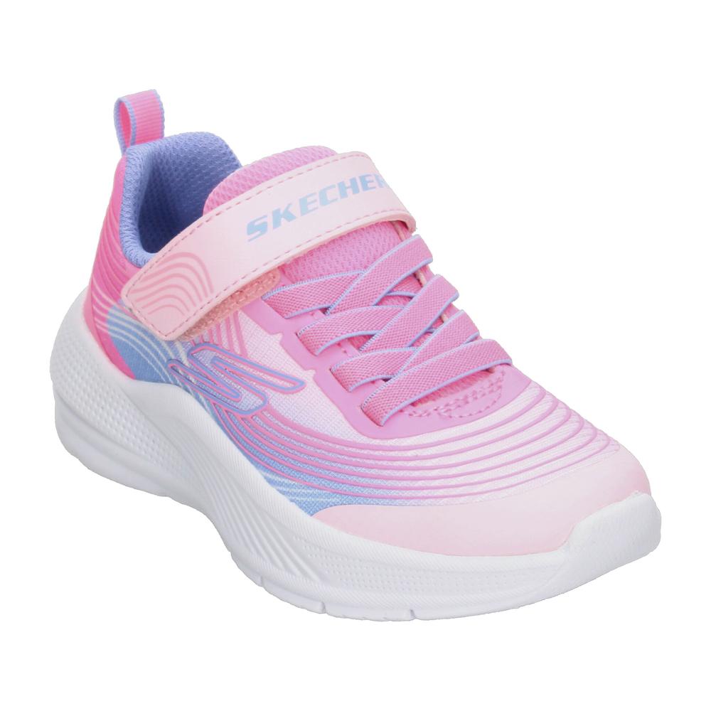 Foto 5 pulgar | Tenis Skechers Rosa Para Niña T17-22 [ske1046] Rosa
