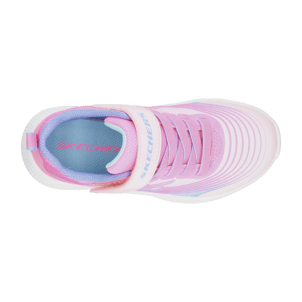 Foto 9 pulgar | Tenis Skechers Rosa Para Niña T17-22 [ske1046] Rosa