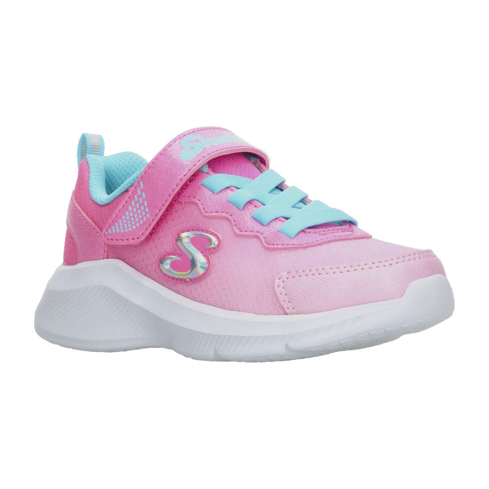 Foto 3 pulgar | Tenis Skechers Rosa Para Niña T11-16 [ske1050] Rosa