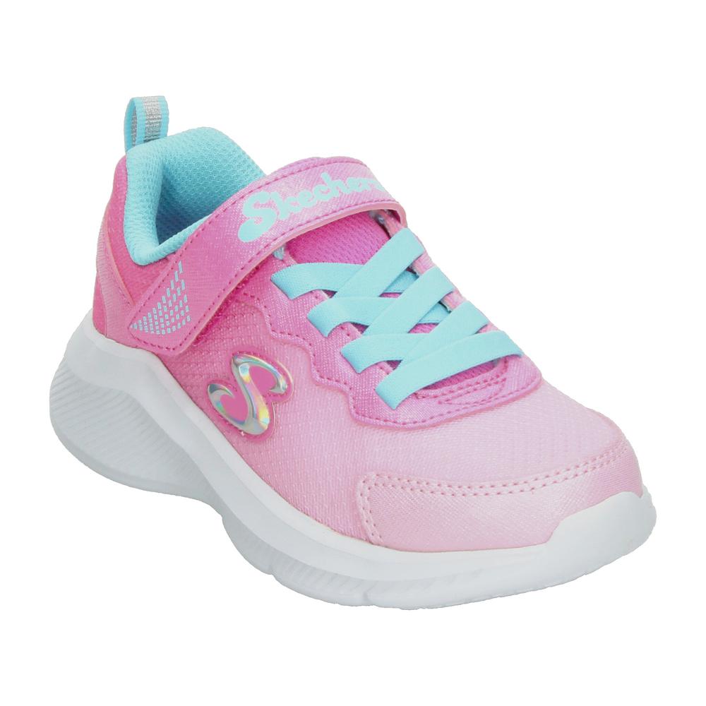 Foto 5 pulgar | Tenis Skechers Rosa Para Niña T11-16 [ske1050] Rosa