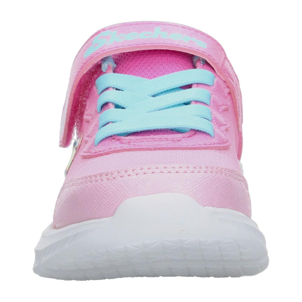 Foto 7 pulgar | Tenis Skechers Rosa Para Niña T11-16 [ske1050] Rosa