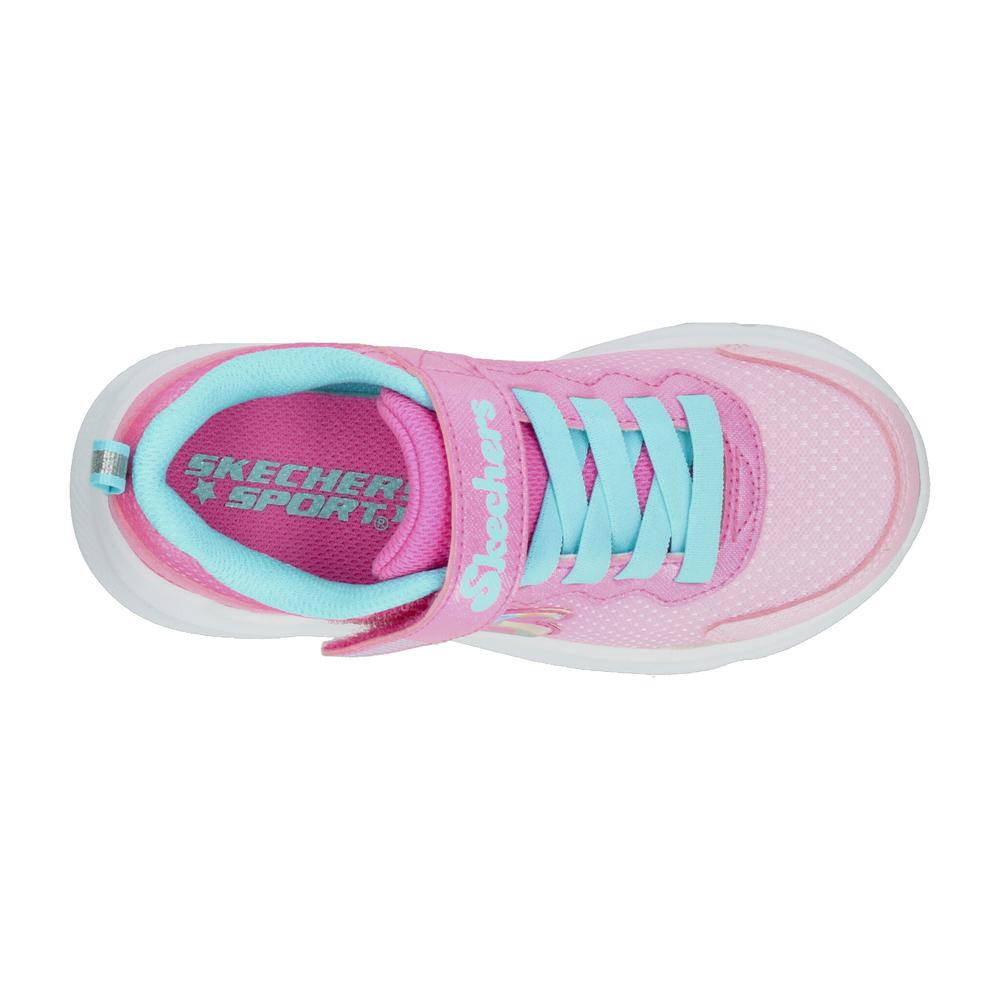 Foto 9 pulgar | Tenis Skechers Rosa Para Niña T11-16 [ske1050] Rosa
