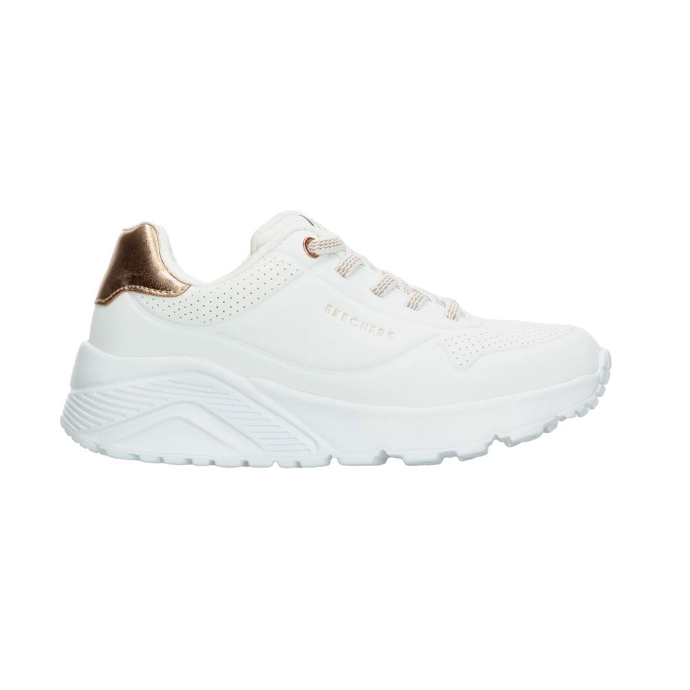 Foto 1 | Tenis Skechers Blanco Para Niña T17-22 [ske1052] Blanco