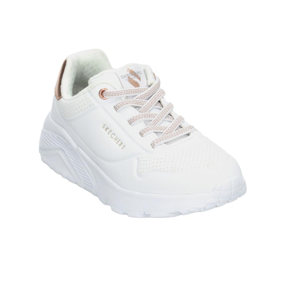 Foto 4 | Tenis Skechers Blanco Para Niña T17-22 [ske1052] Blanco
