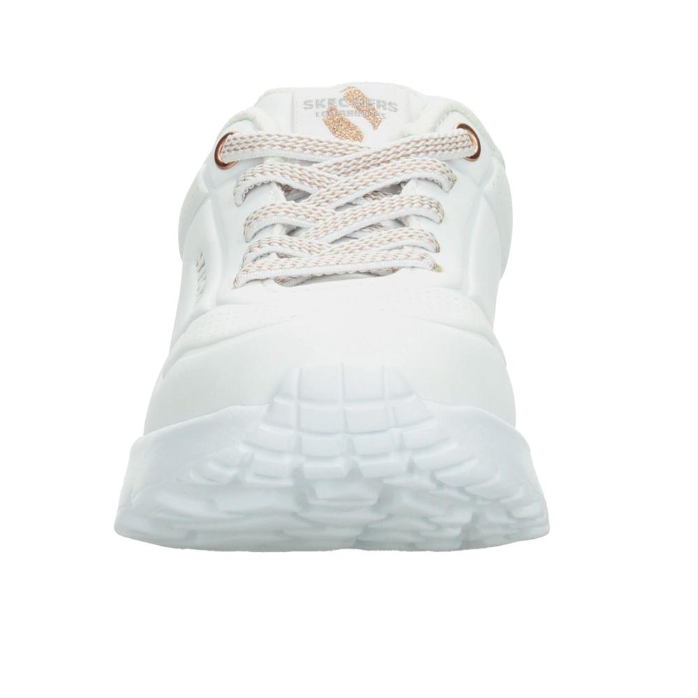 Foto 7 pulgar | Tenis Skechers Blanco Para Niña T17-22 [ske1052] Blanco