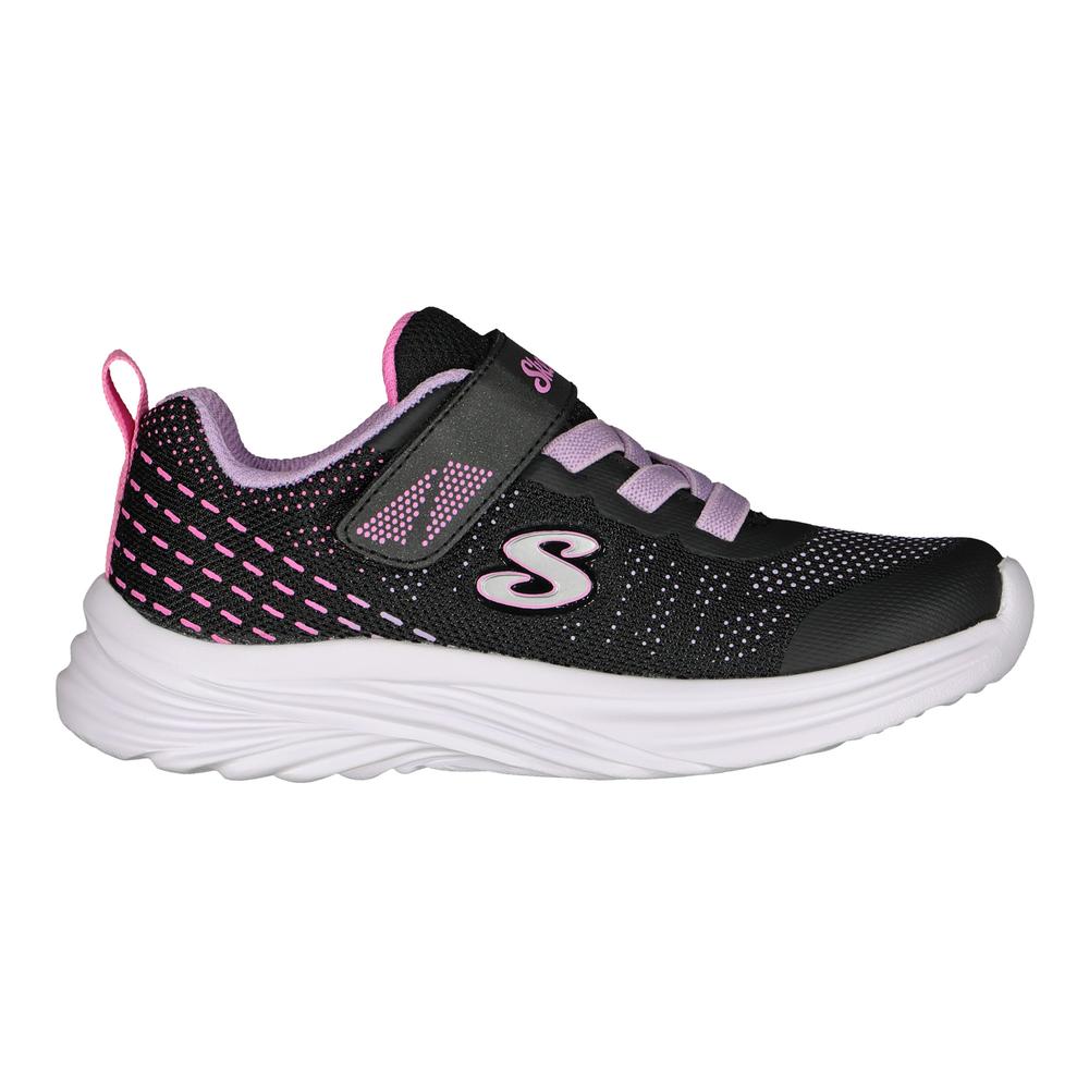 Foto 2 pulgar | Tenis Niña Skechers Ajuste Normal Original Memory Foam Negro