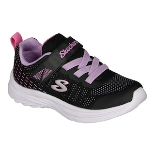 Foto 4 | Tenis Niña Skechers Ajuste Normal Original Memory Foam Negro