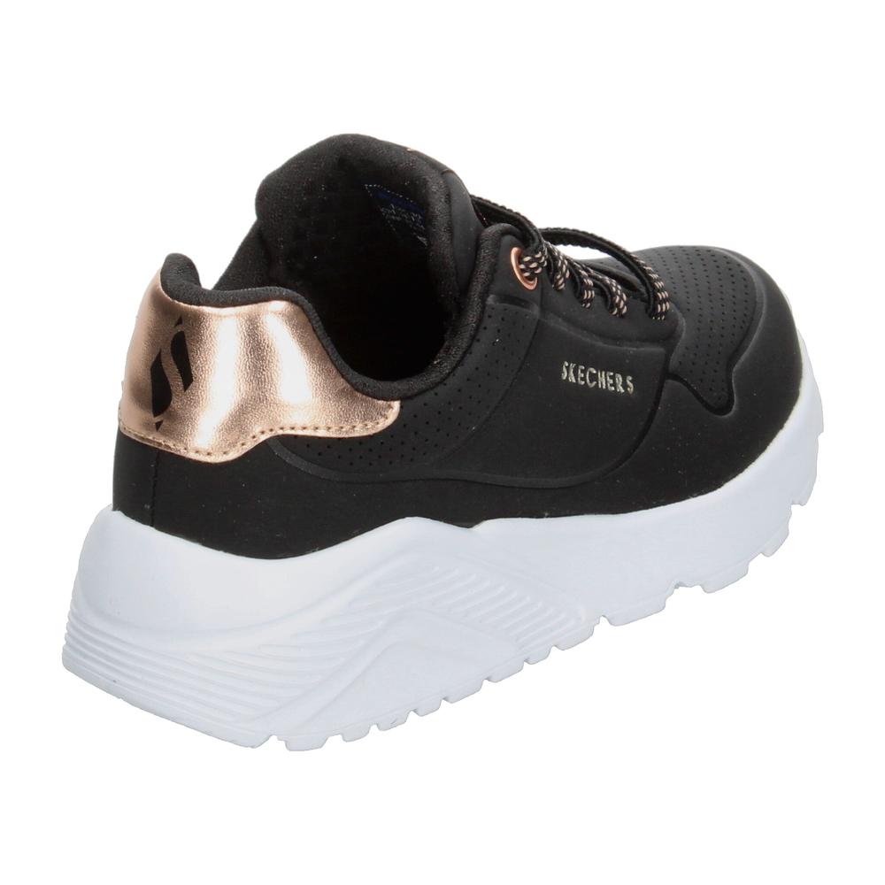 Foto 4 pulgar | Tenis Skechers Negro Para Niña T17-22 [ske1051] Negro