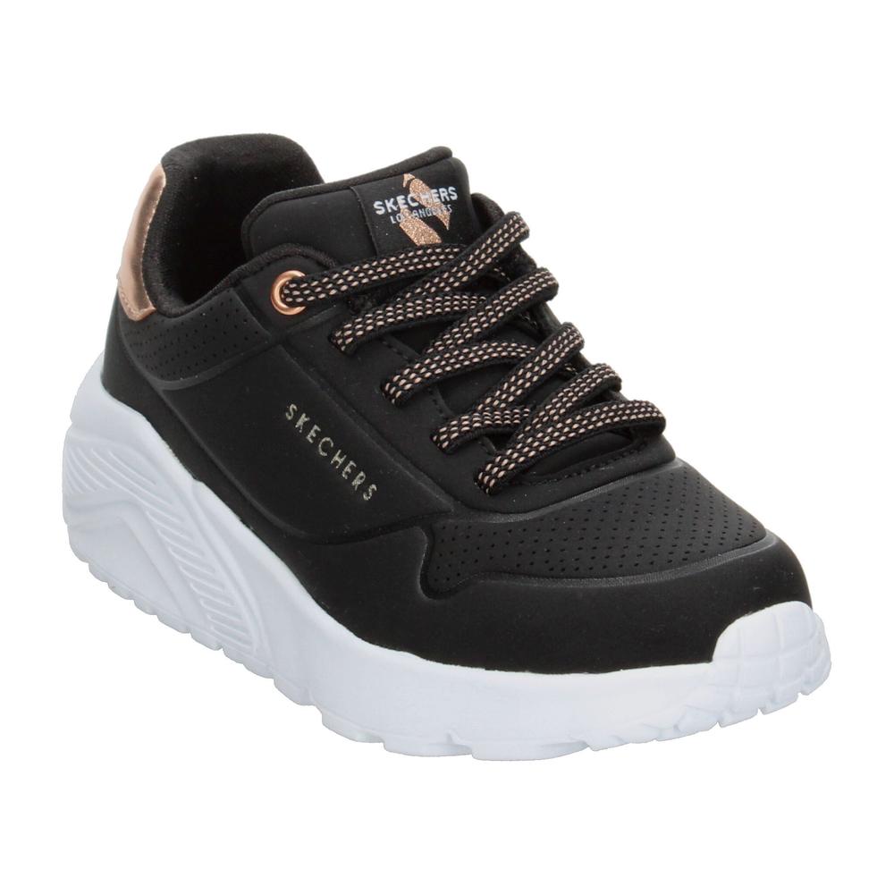 Foto 5 pulgar | Tenis Skechers Negro Para Niña T17-22 [ske1051] Negro