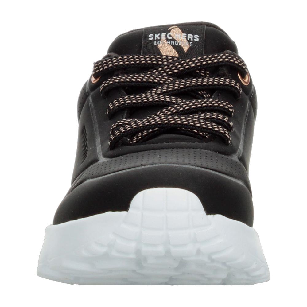 Foto 7 pulgar | Tenis Skechers Negro Para Niña T17-22 [ske1051] Negro