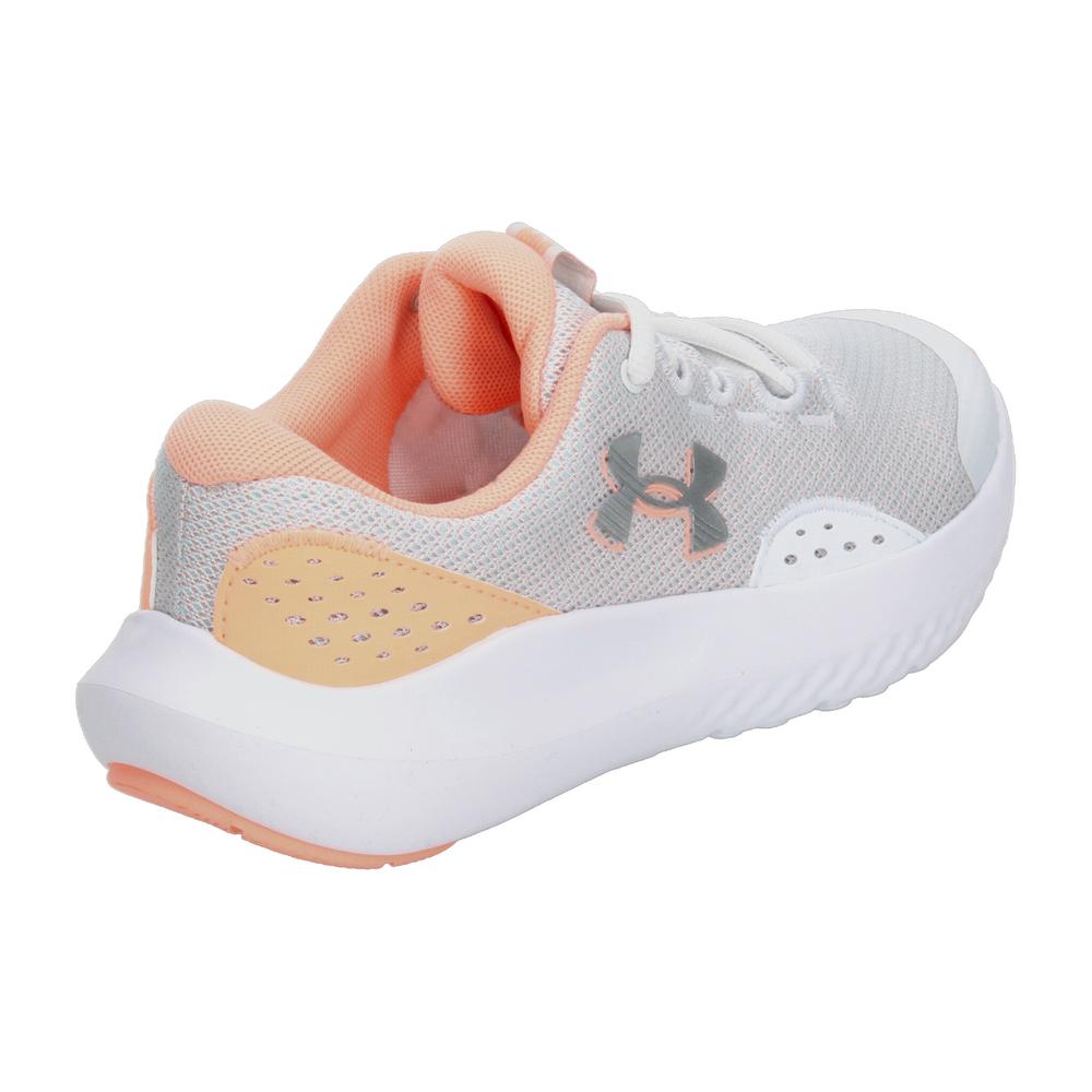 Foto 4 pulgar | Tenis Under Armour Surge 4 Gris Para Niña T22-25 [und79] Gris