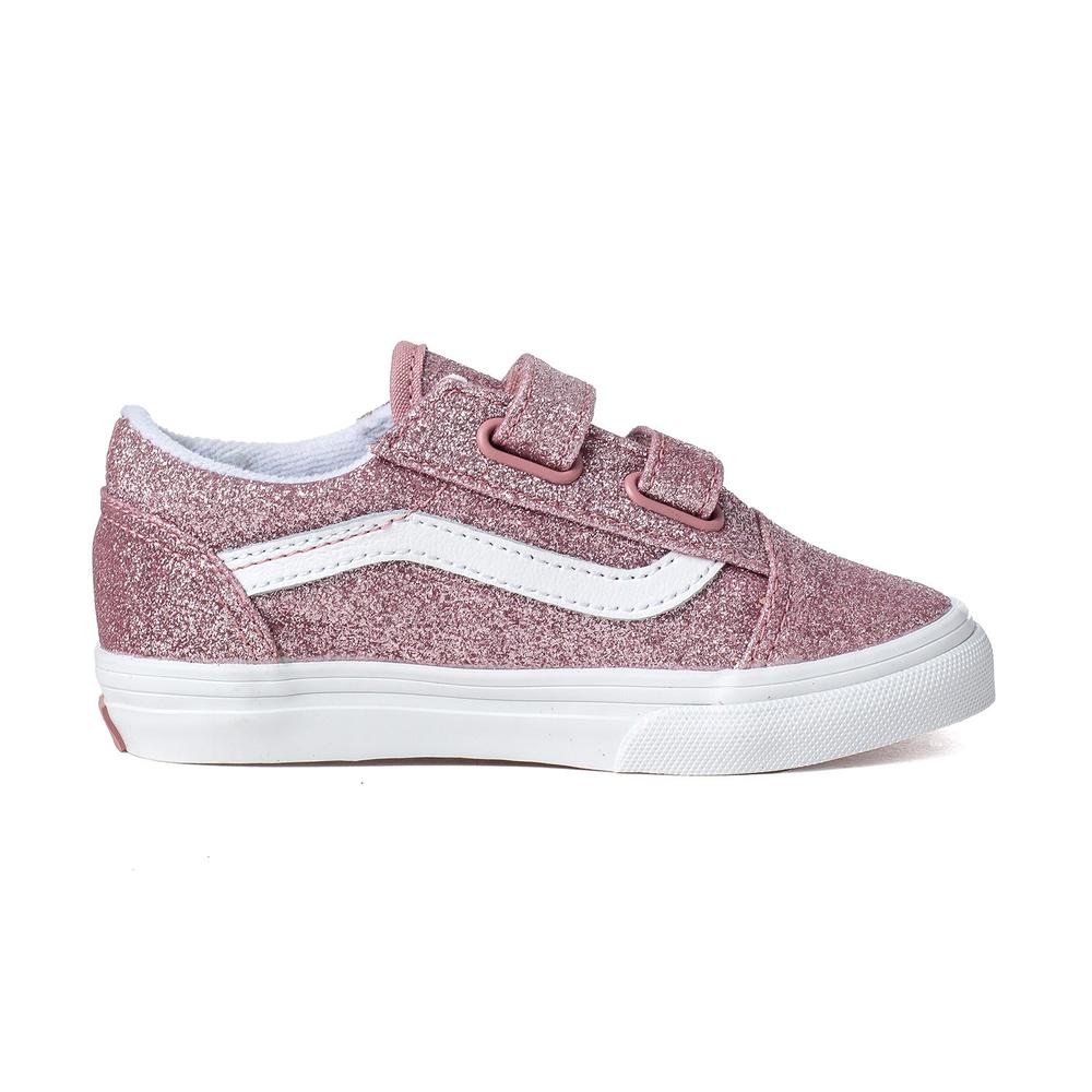 Foto 5 pulgar | Tenis Vans Old Skool V Td - 09rcfsl - Rosa - Bebes Rosa