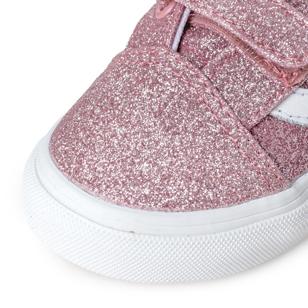 Foto 6 pulgar | Tenis Vans Old Skool V Td - 09rcfsl - Rosa - Bebes Rosa