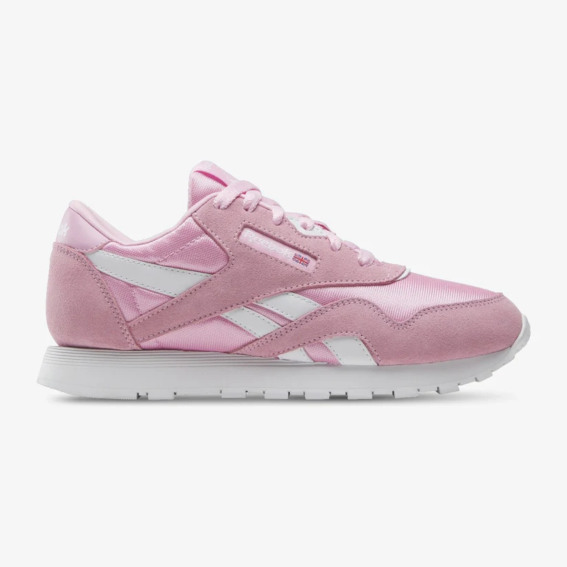Tenis Reebok Classic Color Rosa Deportivos Comodos Junior - Original