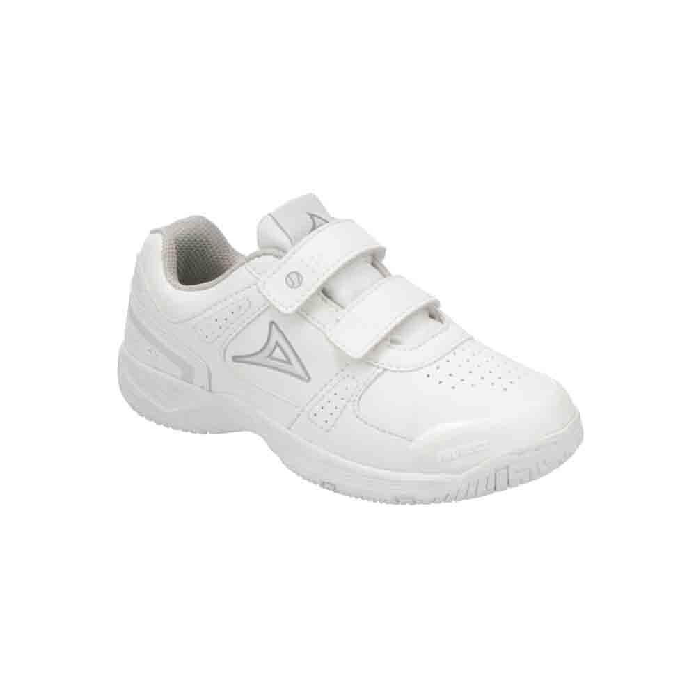 Foto 2 pulgar | Tenis Escolares para Niño Pirma color Blanco Originales Velcro