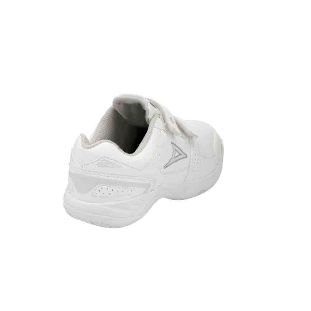 Foto 5 pulgar | Tenis Escolares para Niño Pirma color Blanco Originales Velcro