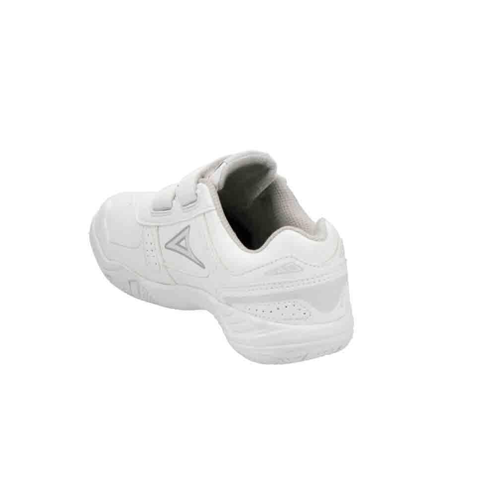 Foto 6 pulgar | Tenis Escolares para Niño Pirma color Blanco Originales Velcro