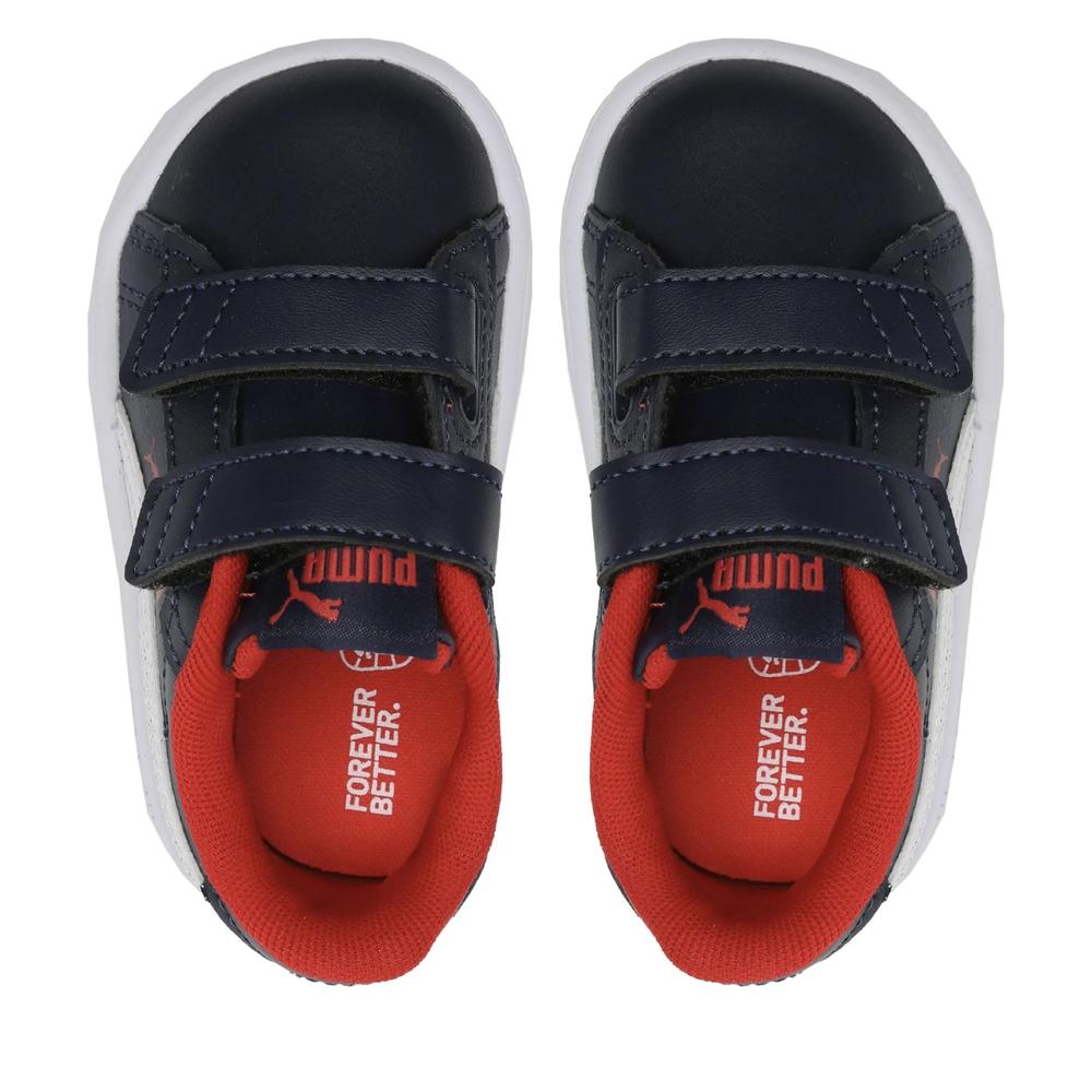 Foto 5 pulgar | Tenis Puma 392034-04 Smash 3.0 L V Inf Azul Marino para Niño