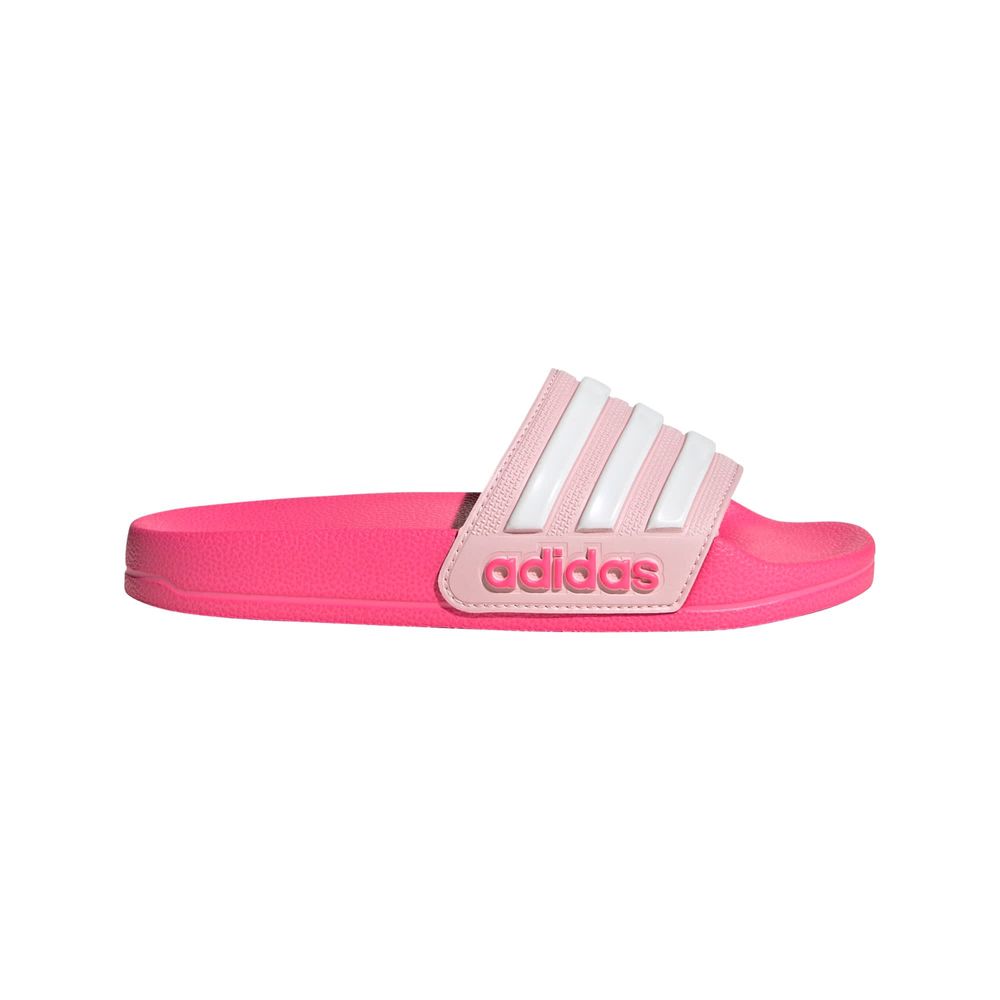 Foto 2 pulgar | Sandalias Adilette Shower Adidas Rosa Niños Unisex