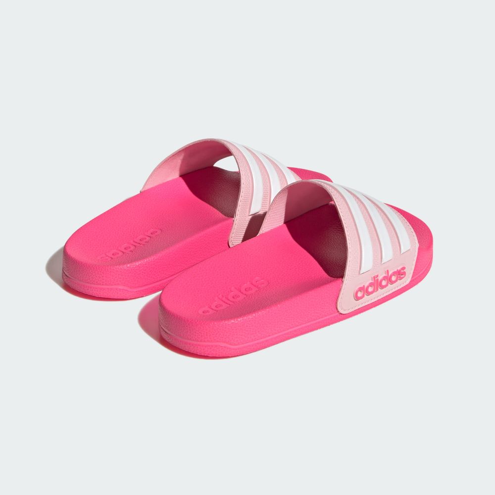Foto 8 pulgar | Sandalias Adilette Shower Adidas Rosa Niños Unisex