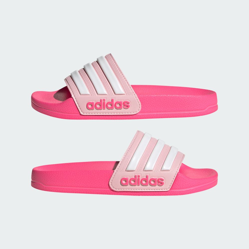 Foto 9 pulgar | Sandalias Adilette Shower Adidas Rosa Niños Unisex