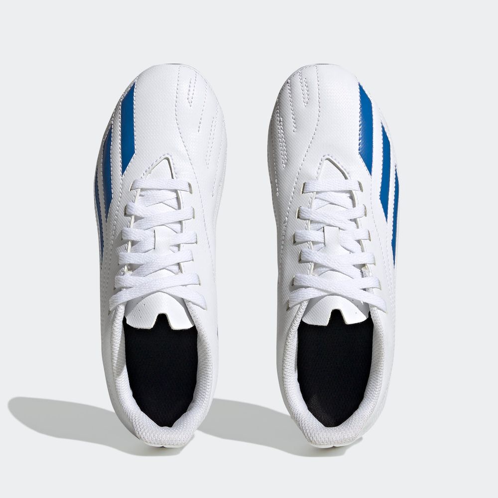 Foto 5 | Taquetes Adidas II Multiterreno Blancos para Niño