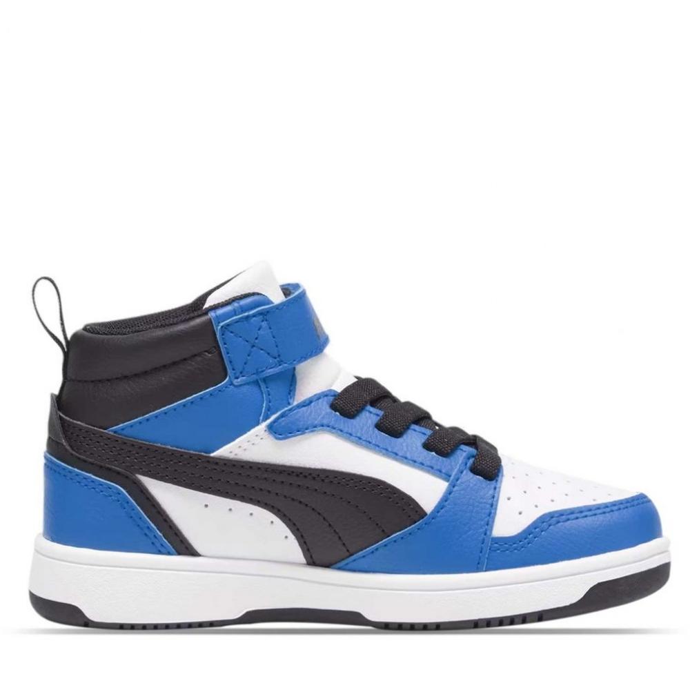 Foto 2 | Tenis Puma Rebound V6 Mid Ps393832-a Azules para Niños