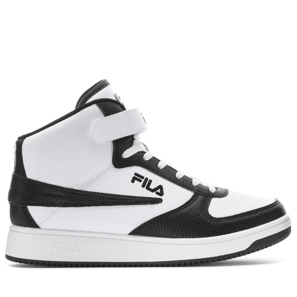 Tenis Fila A-High Blancos con Negro para Niños