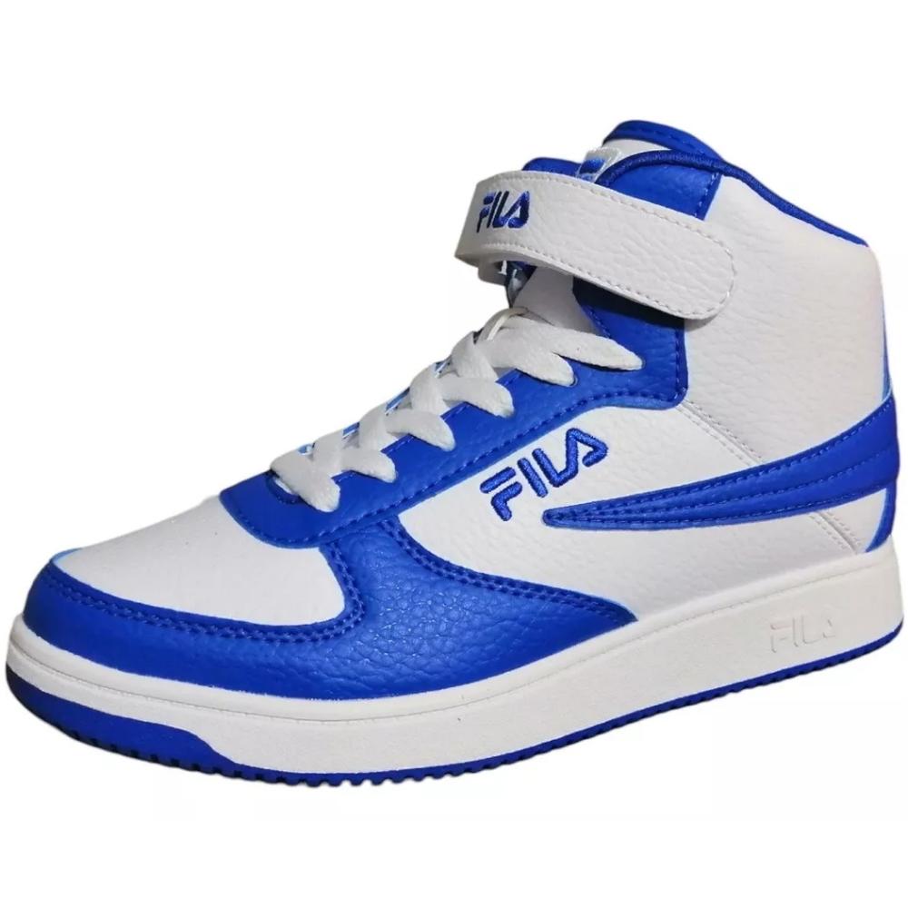 Tenis Fila A-High Azul con Blanco para Niños